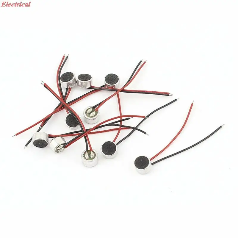 6mm x 3.5mm Mini Electret Microphone Condenser Pickup w Lead