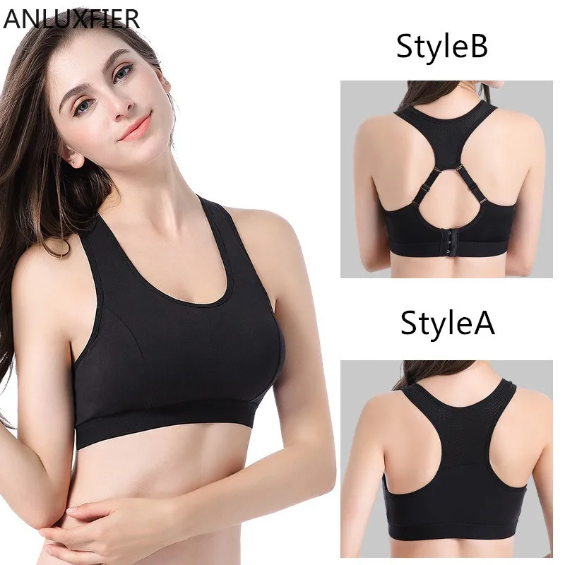 H9630 Women Special Bra After Breast Cancer Surgery Lingerie Vest-style Fitness Yoga Sports Anti-seismic Wear Underwear Bras