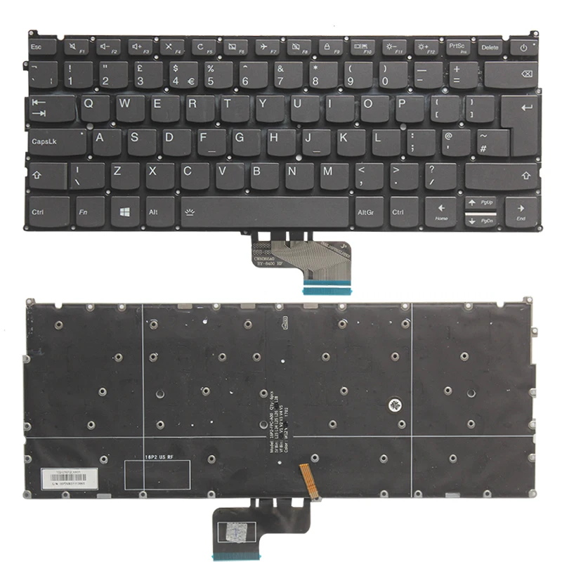 

NEW UK Keyboard for Lenovo ideapad 720S-13 720S-13IBR 720S-13AST UK laptop Keyboard backlight