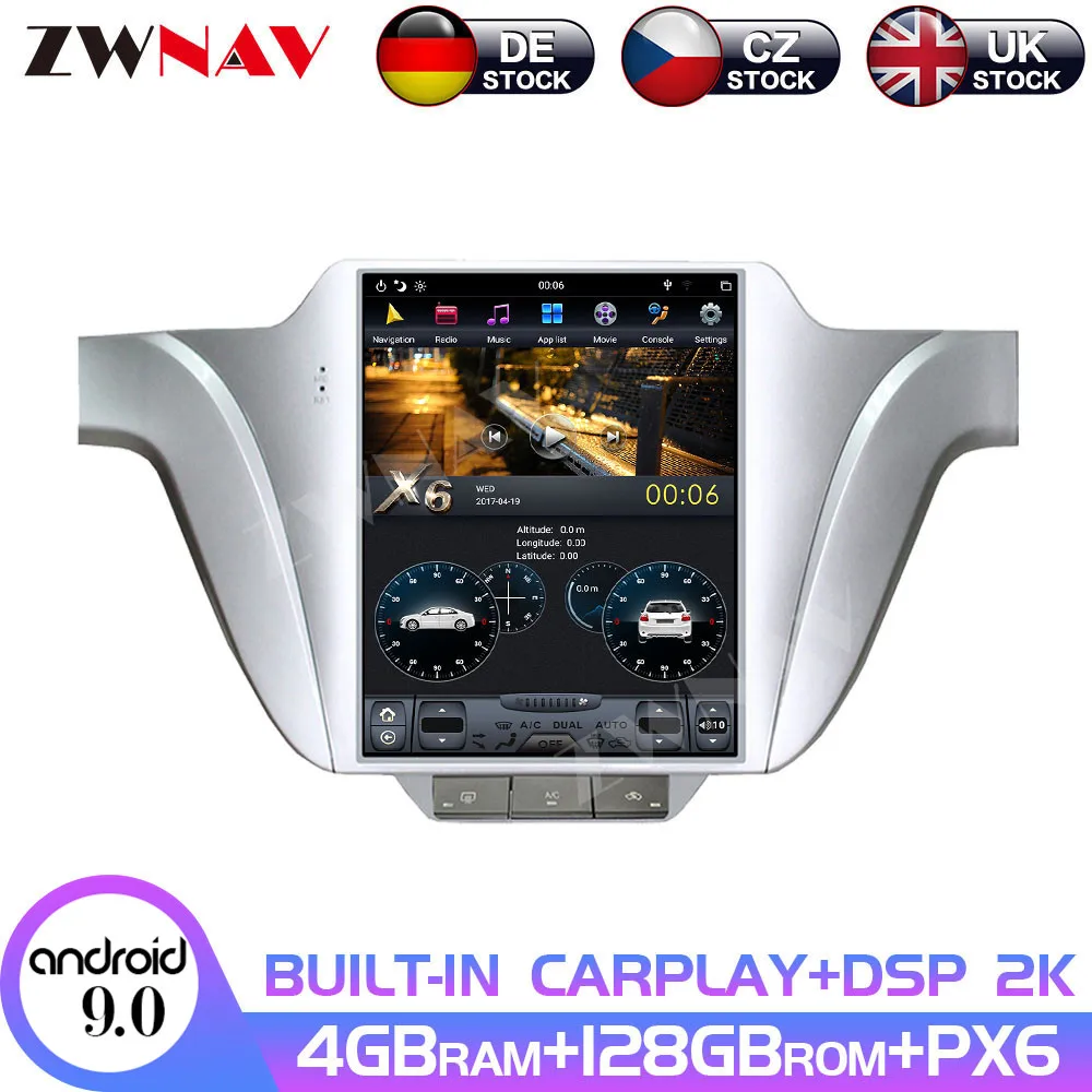 Android 9 128GB Vertical Screen Car Audio GPS Navigation For Volkswagen Lavida 2013-2017 Auto Radio Head Unit Multimedia Player