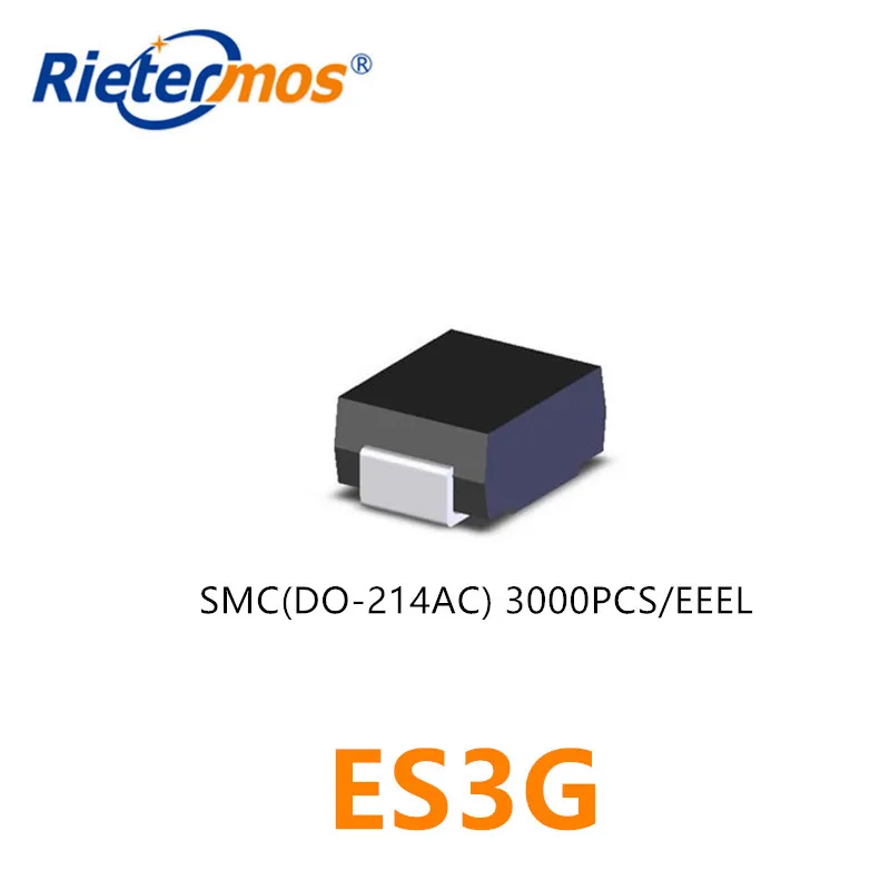 3000PCS  ES3G  ES3GC  SMC DO-214AB MADE IN CHINA