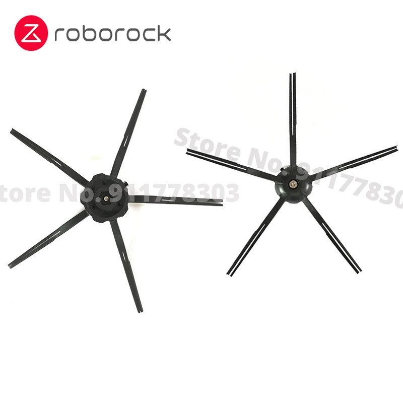 Original Main Brush 5 Arms Side Brush Filter for Roborock S60 S61 S65 S5 Max S6 MaxV S4 E45 S6 Pure Robotic Vacuum Cleaner