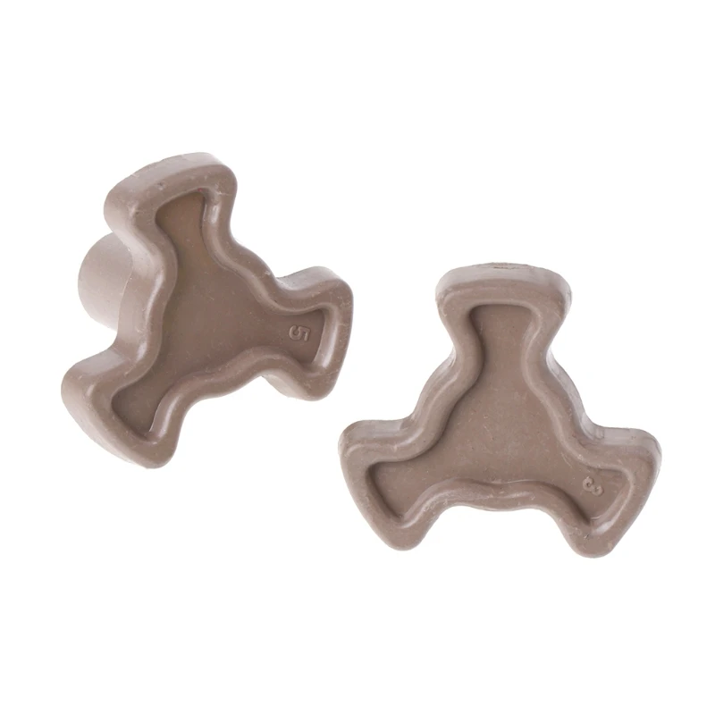 2Pcs 17 Mm Microwave Oven Meja Putar Roller Panduan Dukungan Coupler Tray Poros