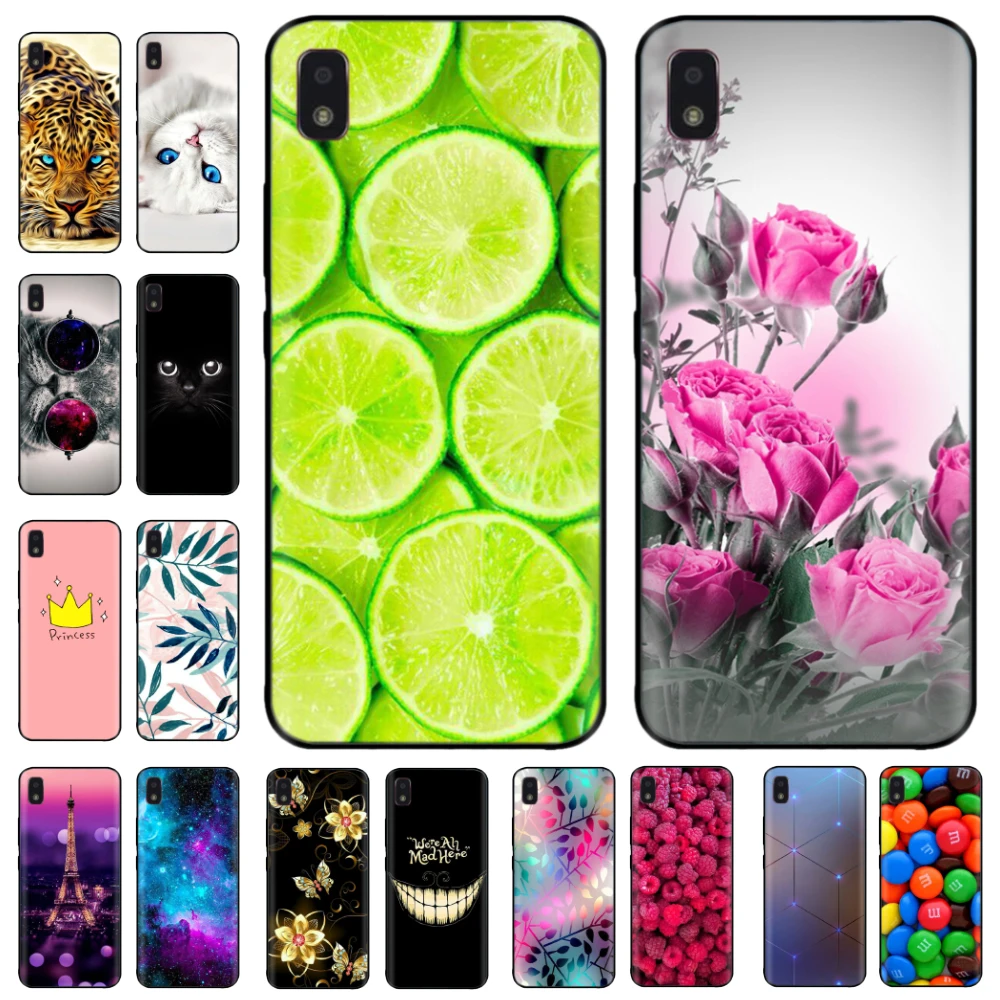 For ZTE Blade L210 Case Blad A3 Lite Bumper Soft TPU Silicone Phone Cover for ZTE Blade A3 Lite Cases Cartoon Fundas 6.0 inch