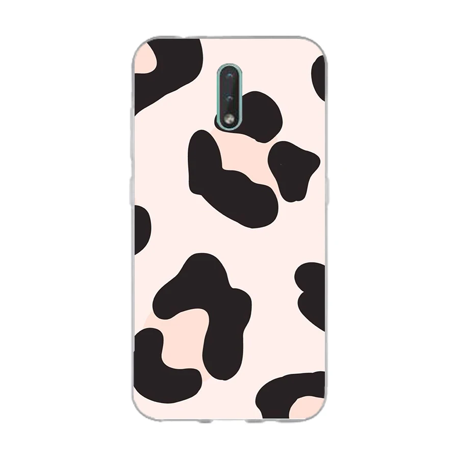 333FG Leopard print and polka dot zebra gift Soft Silicone Tpu Cover phone Case for Nokia 2.1 2.3 3 3.1 4.2 5 5.1 Plus 7.2 6 8