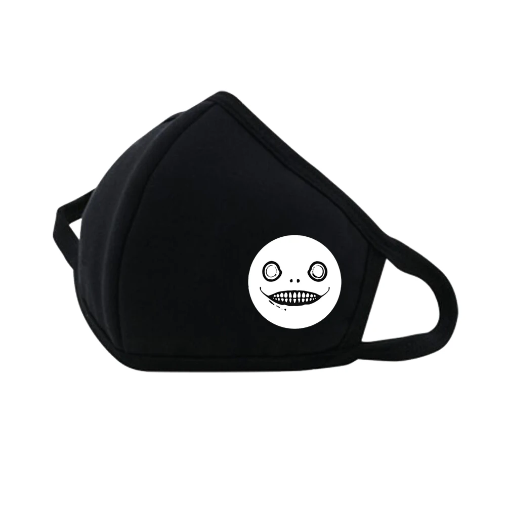 

Game NieR：Automata Washable Mouth breathing Mask boy girl teenagers keep warm face Mask women men Dust-proof cotton mask