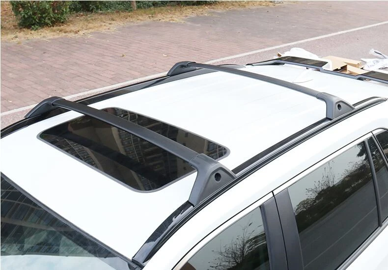 Cross Roof Rack For TOYOTA RAV4 RAV 4 2019 2020 2021 2022 2023 Aluminum Alloy Rails Bar Luggage Carrier Bar top Racks Rail Boxes