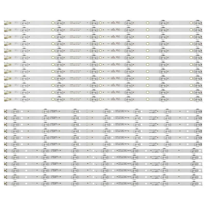 

12PCS/LOT FOR Philips 5UH6501/T3 LCD TV Light Bar K55WD7A3 4708_K550WD_A3213K31 55PFF5055
