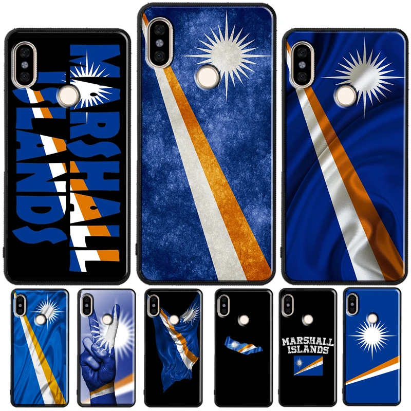 Marshall Islands Flag For Redmi Note 11 Pro Phone Case For Redmi Note 10 Pro 7 8 9 Pro 10S 9S Redmi 10 9A 9T 9C