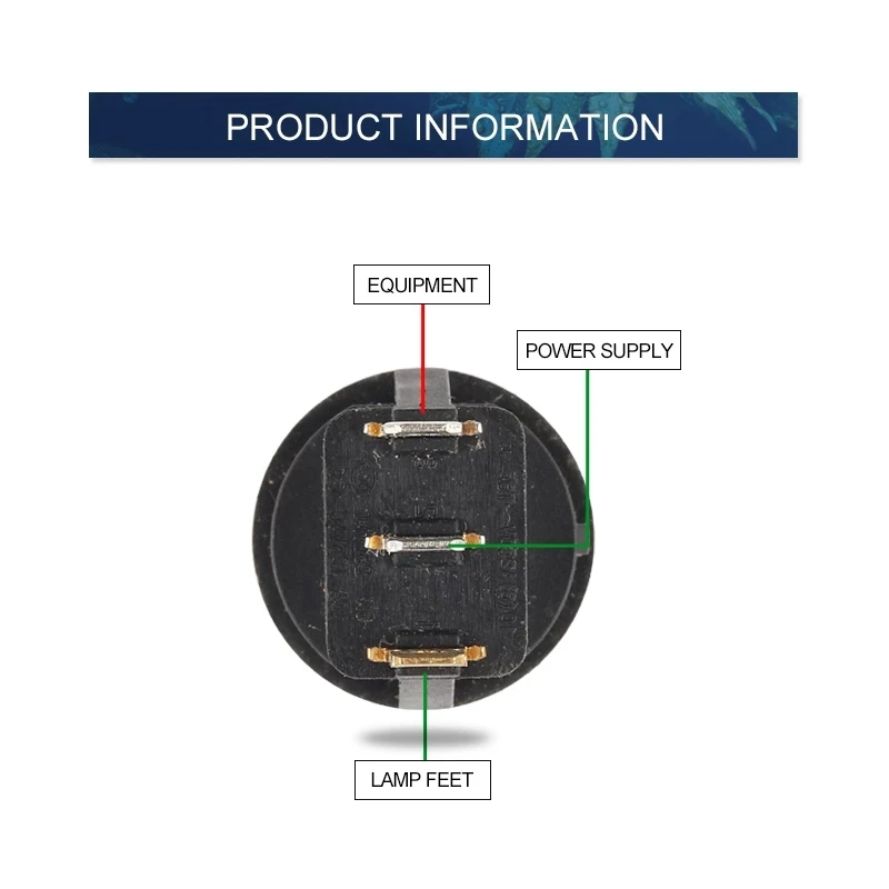 5/10PCS ON/OFF 250V/10A 125V Round Rocker Dot Boat Switch Waterproof LED Light 23mm Boats Car Power Button Toggle Switches