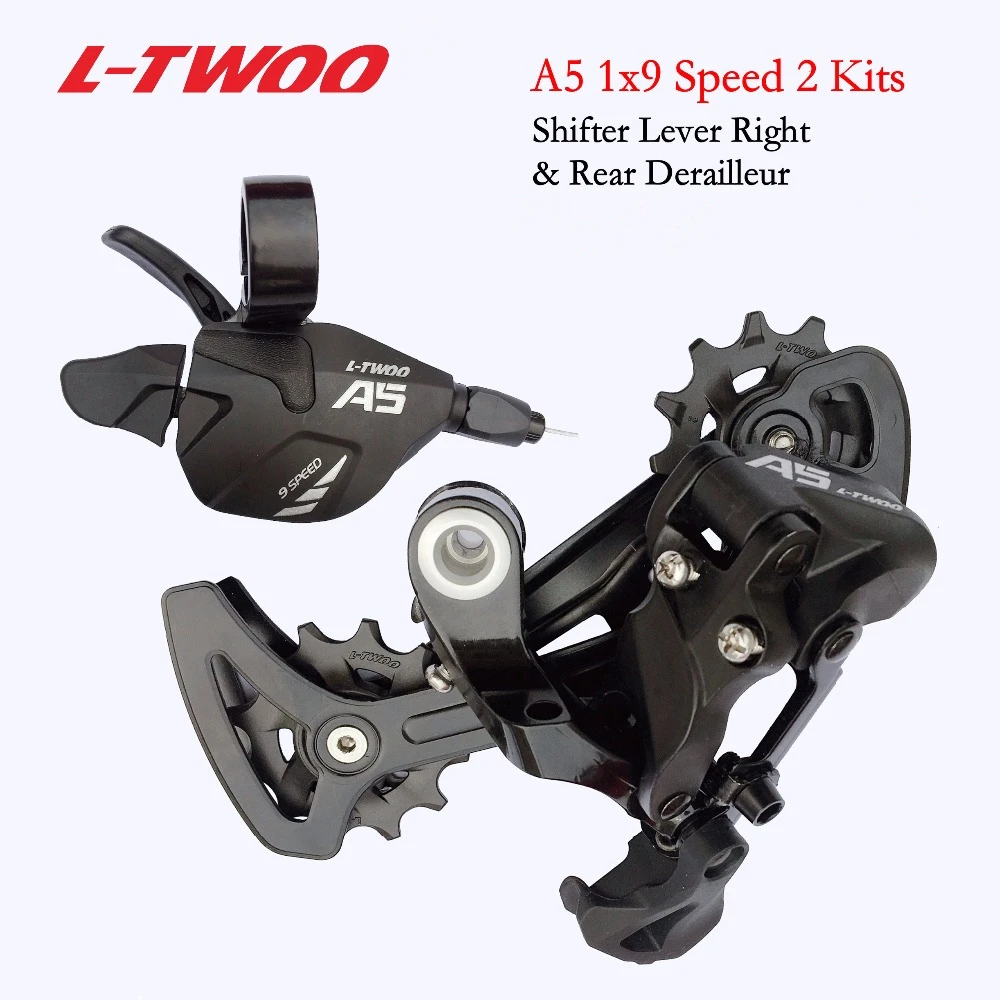 9 Speed MTB Bike Groupset 9s 11-36/40/42T K7 Cassette LTWOO A5 Shifter Rear Derailleur X9 Chain Mountain Bike 1X9s Bicycle Parts