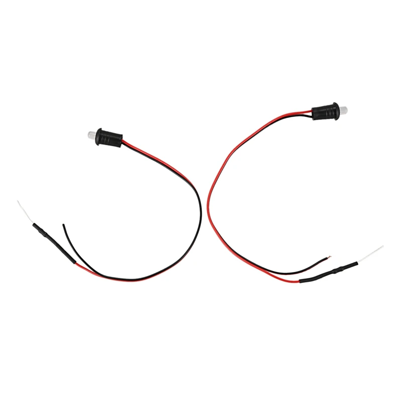 Luz Led intermitente para salpicadero de coche, alarma falsa, 12V