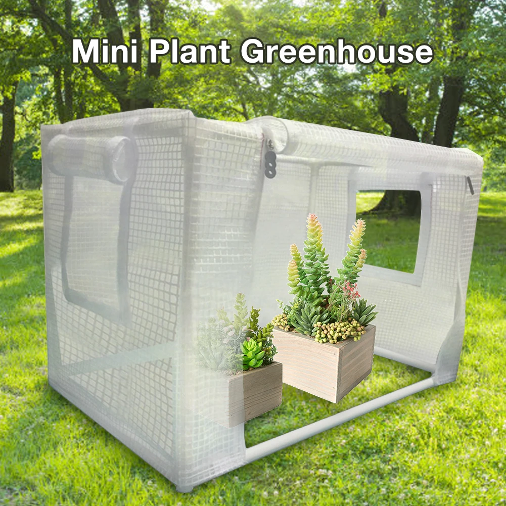 

Plant Warm Greenhouse Succulents Plant Insulation Protective Warm Room Winter Anti-frost Tent For Indoor /Outdoor Use 50x40x40cm