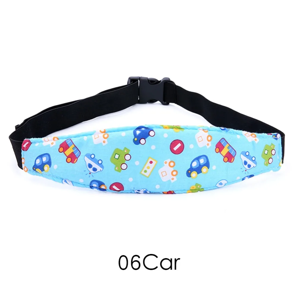 Adjustable Baby stroller Head Support Fastening Pram Belt Baby car seat Safety Sleep Positioner car seat Stroller Accessories