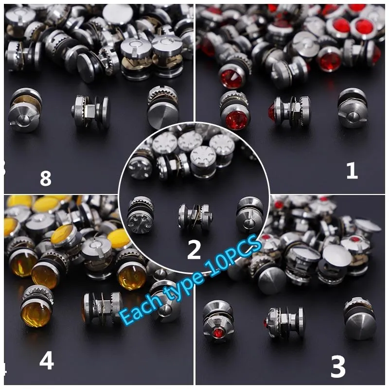 240pcs/box Bearing Screws for Hair Scissor Drop Plastic Gemstones Scissor Screws Haircutting Styling Salon Scissors Accessories