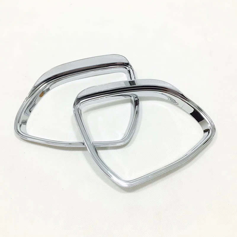 For BMW X3 G01 X4 G02 ABS Plastic Chrome 20182019 Rearview Mirror Block Rain Eyebrow Cover Trim car Moulding Accessories Sticker