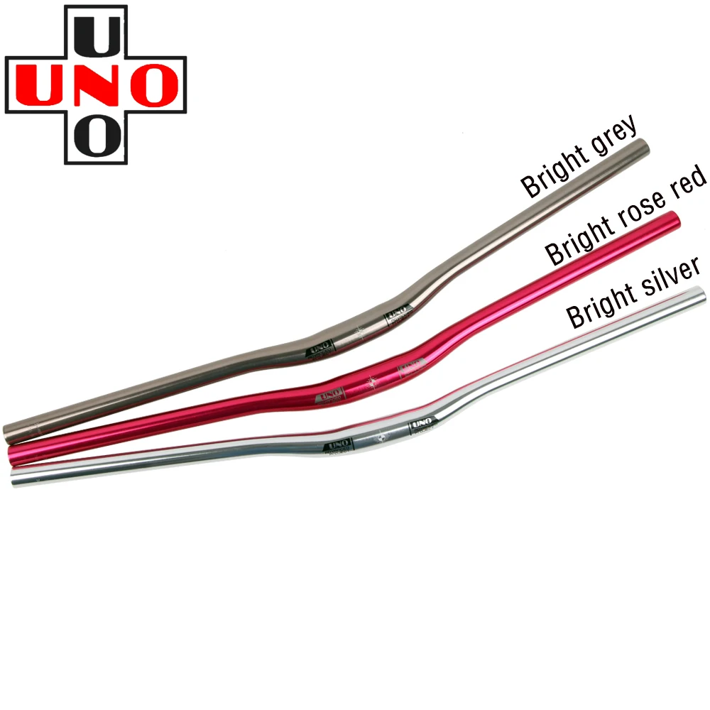 UNO Bicycle Ultra Light Color  Handlebars 31.8 Caliber Bright 740 / 780mm Mountain Bicyle Handle Horizontal Modification