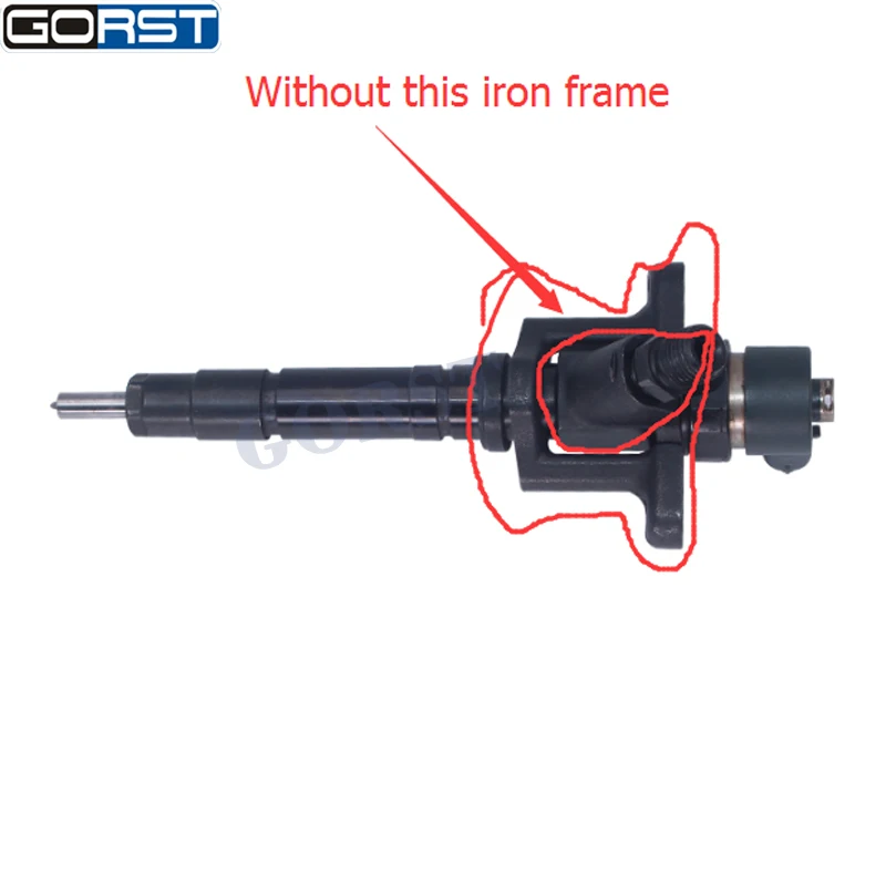 Common Rail Injector Assembly 0445120049 for Mitsubishi Canter 4M50 4.9LTR For MMC-NFZ ME223750 ME223002 Without Iron Frame