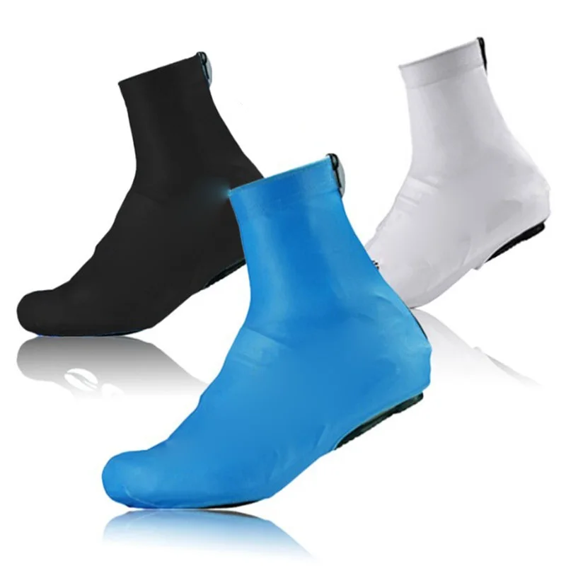 

2019 3 COLORS PURE (NO LOGOS) NEW Summer Cycling Shoe Cover Sneaker Overshoes Lycra Road Bicycle Bike MTB Cycling Shoe Cover