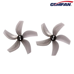 GEMFAN D63-5 2.5 cala 5-Blade PC śmigło 1.5mm 95XV3 łopata śmigła dla RC FPV Racing 2.5 cala Cinewhoop drony 4 Pair/8 sztuk