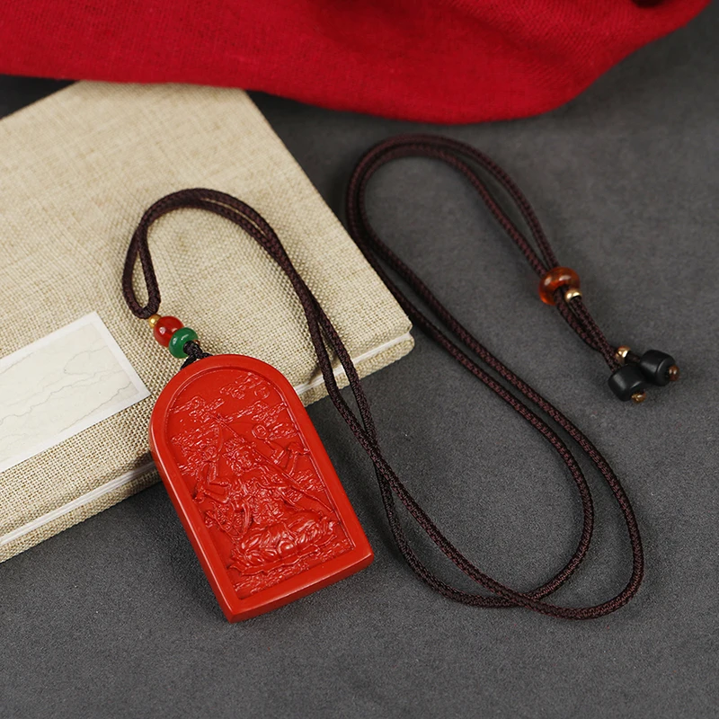 Doum Yuanjun-Taisui Jiee Necklace Pendant, Dissolves Fleeting Time, Taoist Magic Tools, Divination Pendant in Benmingnia