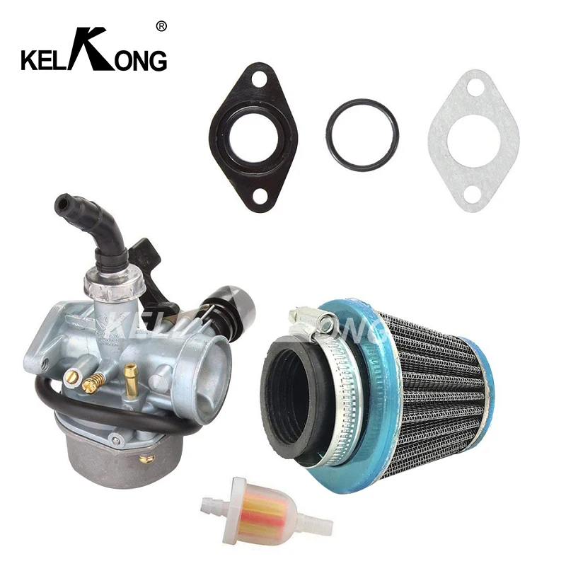 KELKONG OEM Motorcycle Carburetor automatic 50cc 70cc 90cc 110cc ATV 110cc Dirt Bike Carb Choke Taotao Carburettor 19mm PZ19