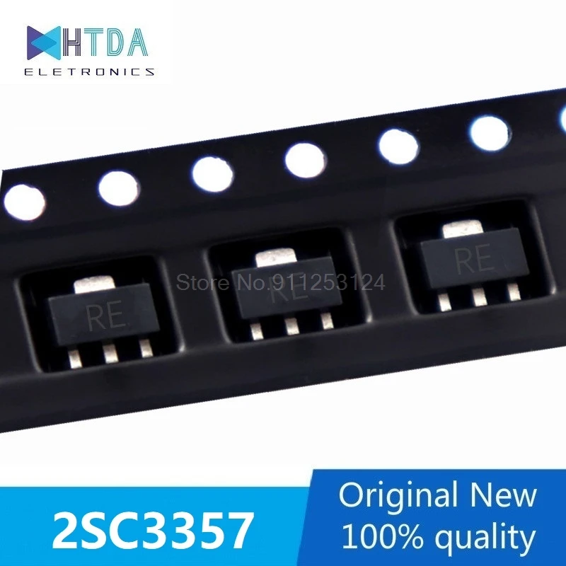 50 Stks/partij 2SC3357 Rf Re SOT89 Npn In Voorraad