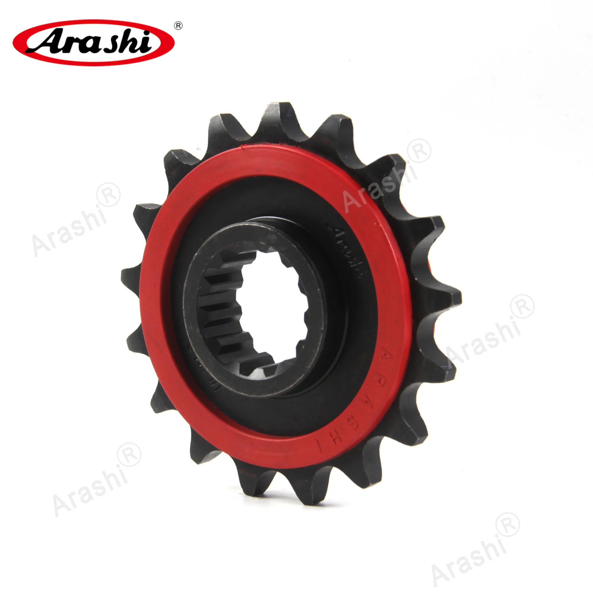 Arashi 17T 525 Rubber Cushioned Chain Front Sprocket For BMW HP4 1000 2013 2014 2015 Wheel Gear Sprockets Accessories