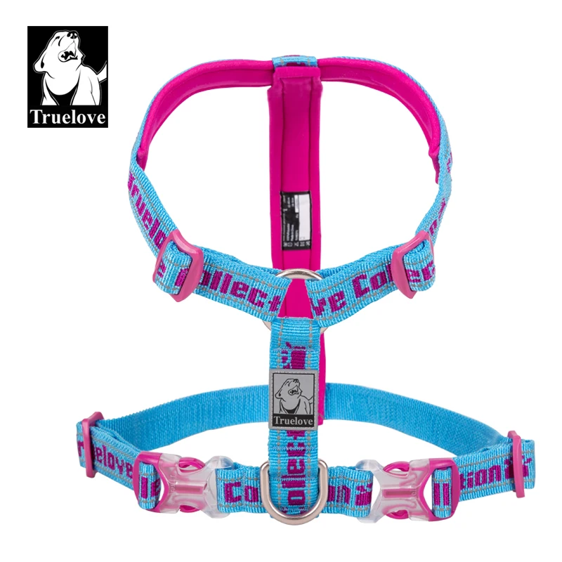 Truelove Dog Harness Reflective No Pull Tactical Military Training Design Neoprene Padded Comfort Mesh Adjustable TLH6371