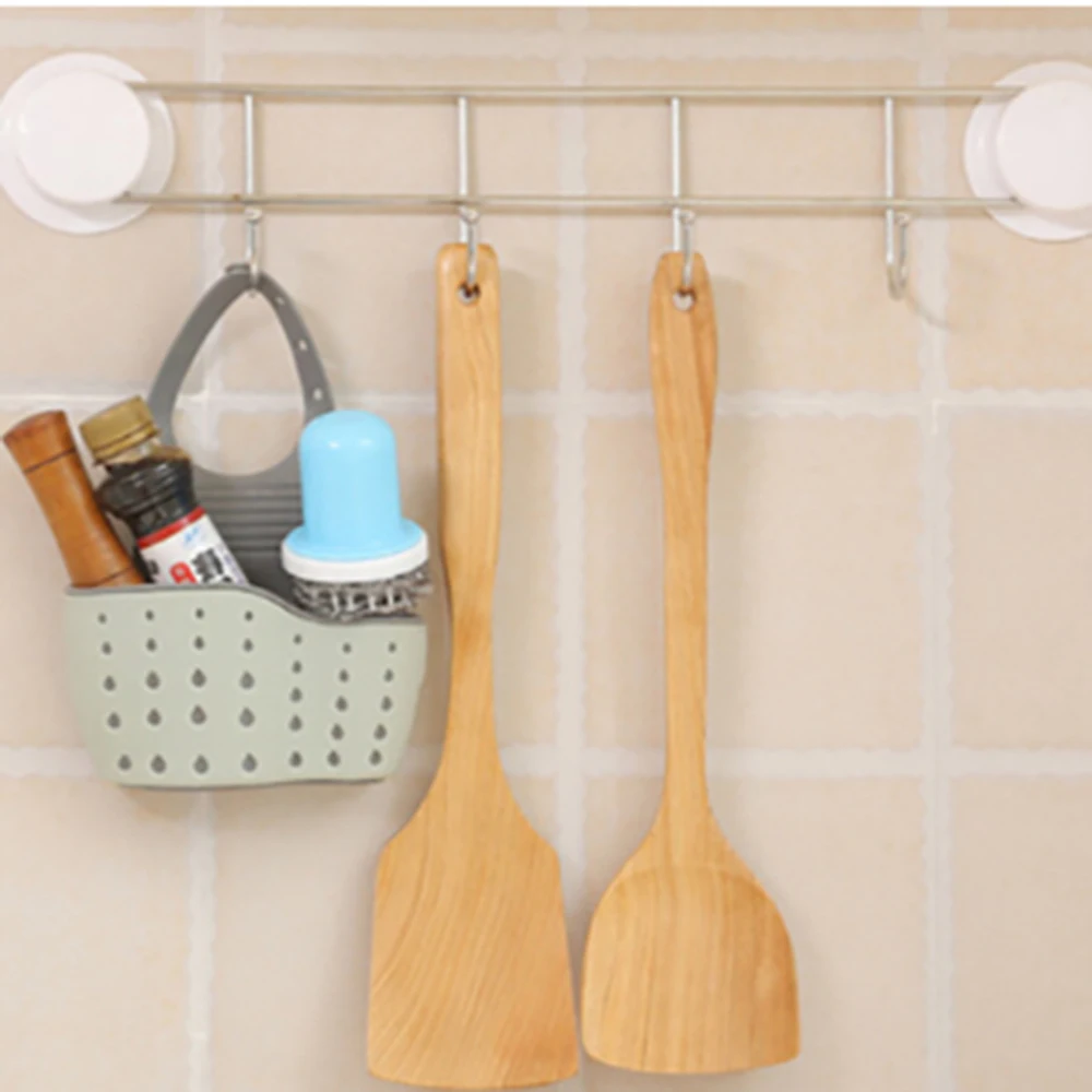 Impiccagione Cesto Utensili Da Cucina Scolapiatti Cremagliera Vassoio Organizzatore Bagno Piatto di Essiccazione Cremagliera Wc Scarico del Lavandino Spugna Container Holder