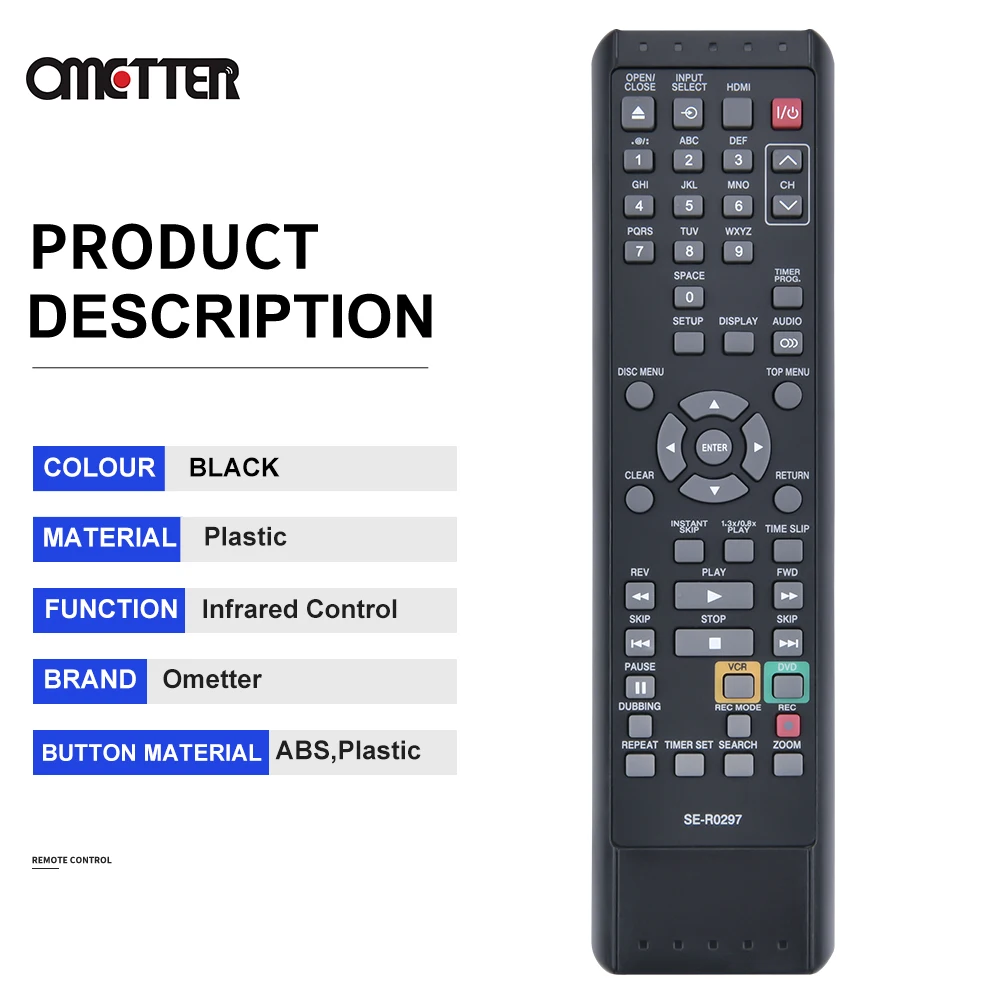 Graveur de DVD avec télécommande, compatible avec Toshiba, noyau Soundbrenner SE-R0297