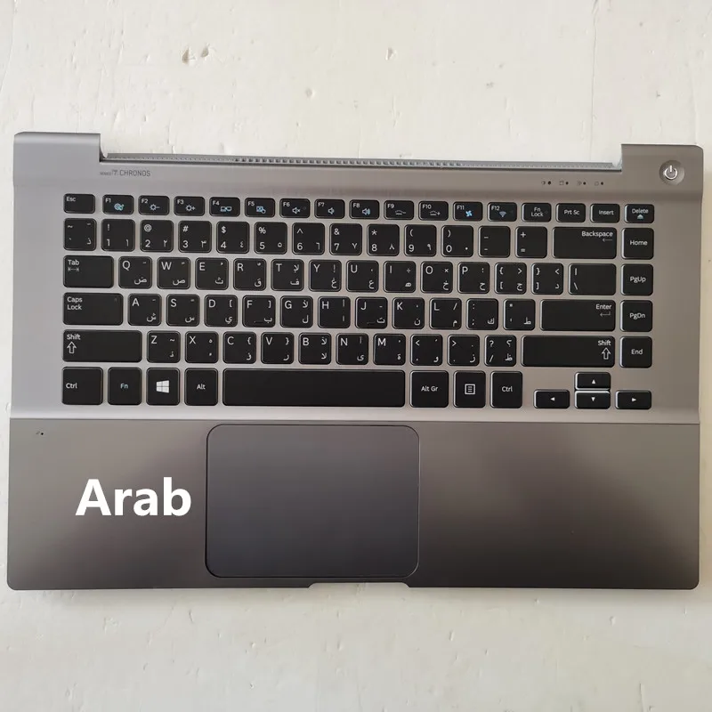 

Arab/Brazil layout New laptop keyboard with touchpad palmrest for NP700Z4 700Z4A 700Z4B