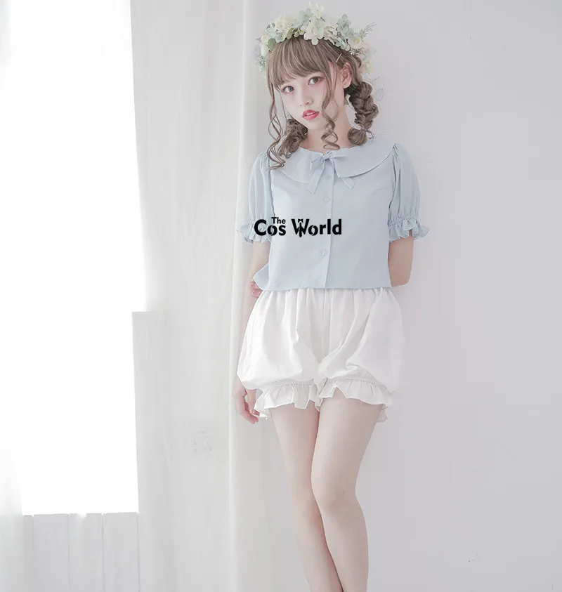 Lolita Cô Gái Ngọt Ngào Cotton Mùa Hè Bloomers Quần Lót Quần Legging An Toàn Quần Short An Toàn Quần JK Đồng Phục Trang Phục Hóa Trang