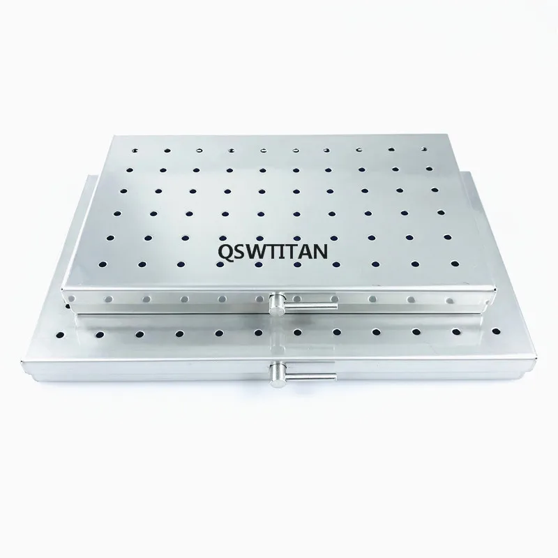 Sterilization Tray Case Stainless Steel Surgical Instrument Middle/Large Size Disinfection Box