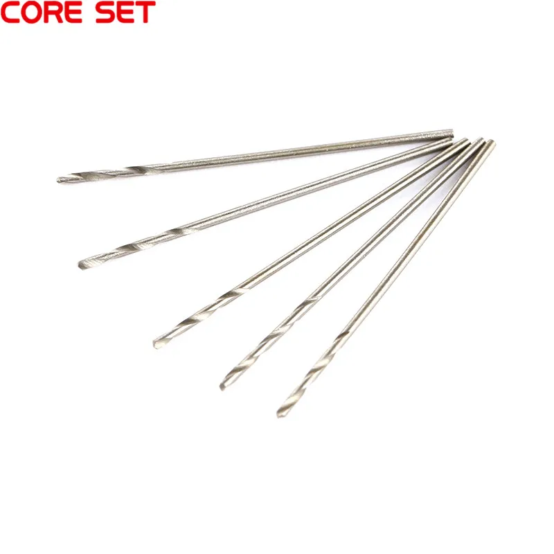 5 Chiếc Thẳng Vít Vặn Khoan 0.5-5Mm 16 Kích Thước Đầu Kẹp Mũi Khoan Thép Không Gỉ Mũi Khoan Xoắn Thẳng vít Vặn Treo Tường