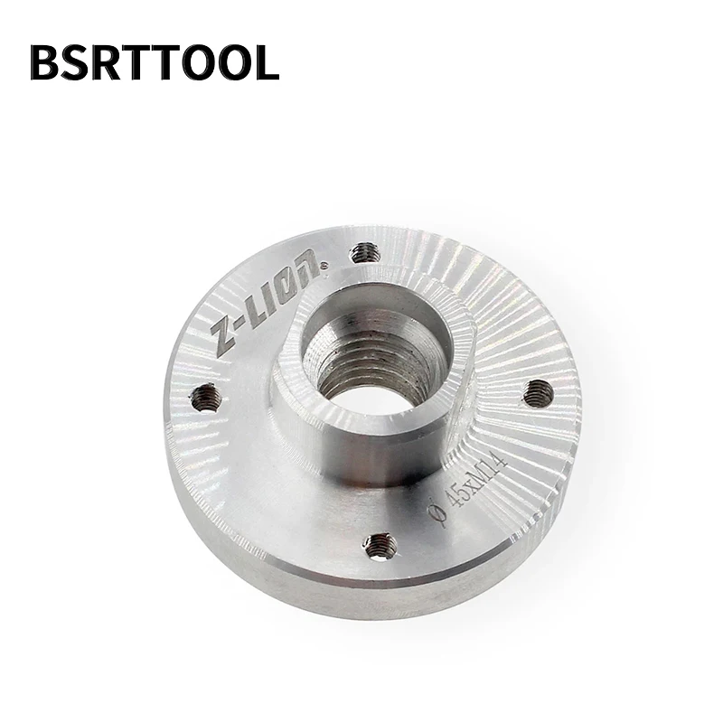 BSRTTOOL 2 Pcs Adapter für Winkel Grinder Zubehör Sägeblatt 5/8-11 oder M14 Gewinde Aluminium Starre Flansch 22,23mm
