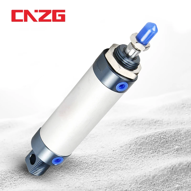 Air Pneumatic Cylinders Double Compressed Air Cylinder Cylind Pneumat Mini Bore 16/20/25 40mm Stroke 25/50 100 200 Single Lever