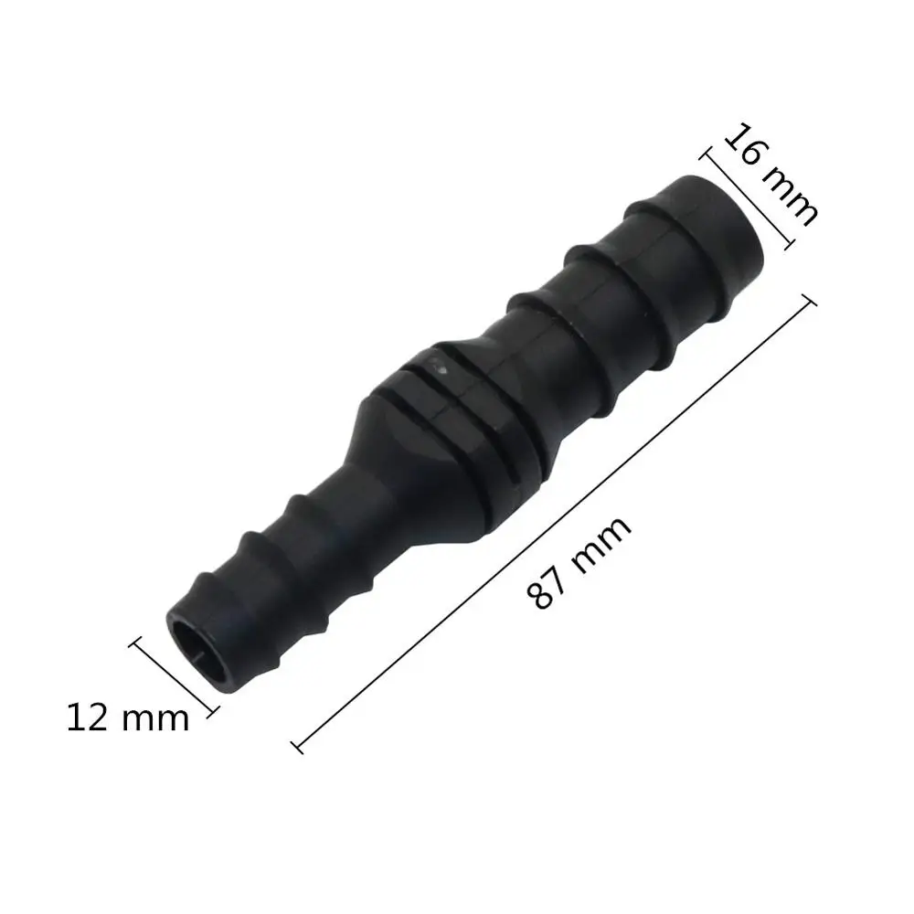 15 Pcs 12mm to 16mm Hooked Straight Connectors DN20 to DN16 Hose Barbed Adapter Garden Irrigation Pipe Connection Fittings