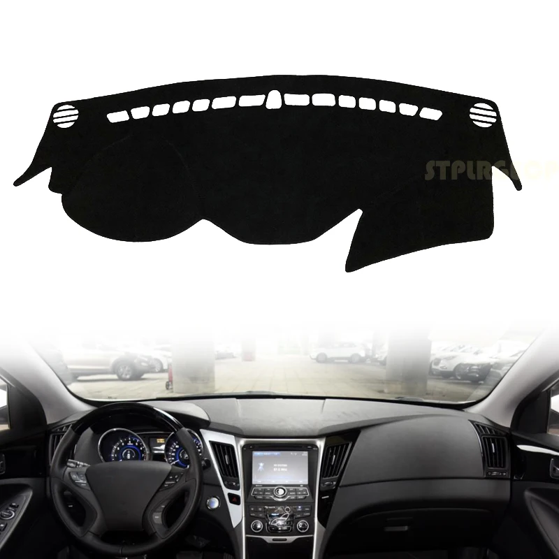 for Hyundai Sonata EF NF YF LF 2010~2014 Anti-Slip Dashboard Cover Protective Pad Car Accessories Sunshade Carpet 2013 2012 2011