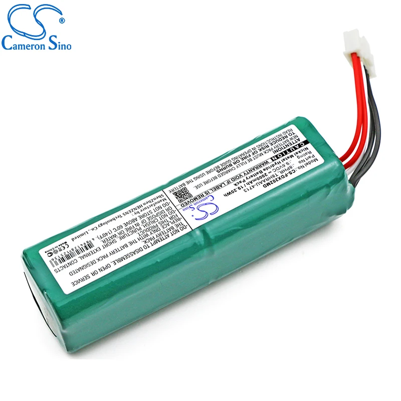 بطارية CameronSino لـ Fukuda Denshi ECG CardiMax FX-7202 تناسب T8HRAAU-4713 8PHR بطارية بديلة طبية 2000 مللي أمبير/19.20 وات في الساعة