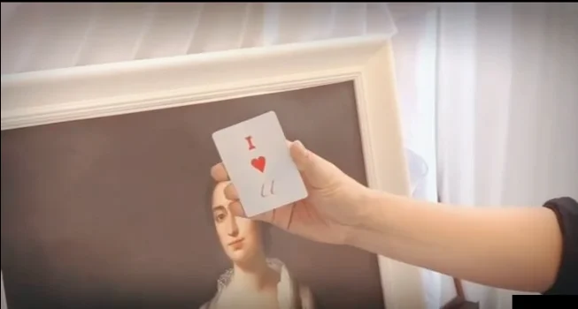 I Love You Card Magic Tricks Visual Romantic Card Magie Street Close Up Maigca Illusion Gimmick Prop Magia Profesional Magicians