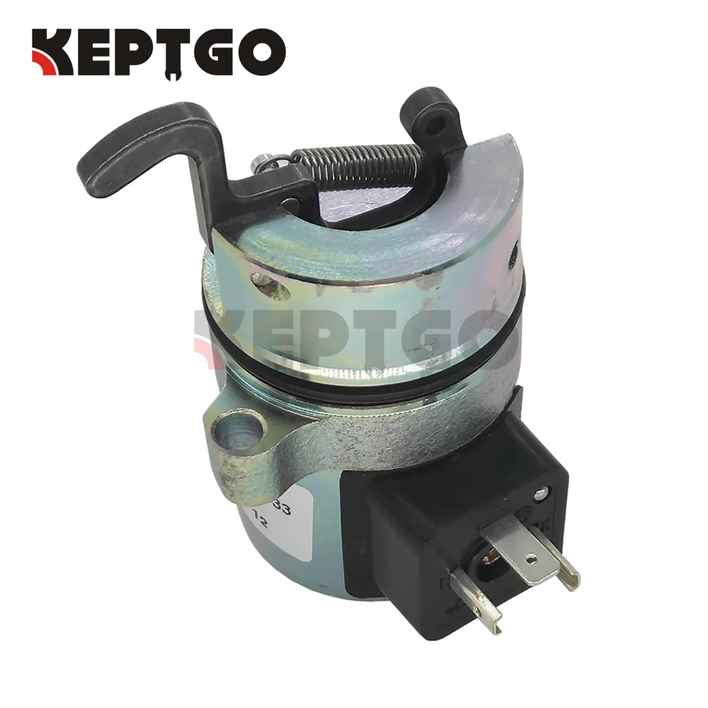 12V Fuel Shut Off Solenoid 04272733 M7272733 For Deutz BF4M1011F Bobcat Skid Steer Loader 863/873