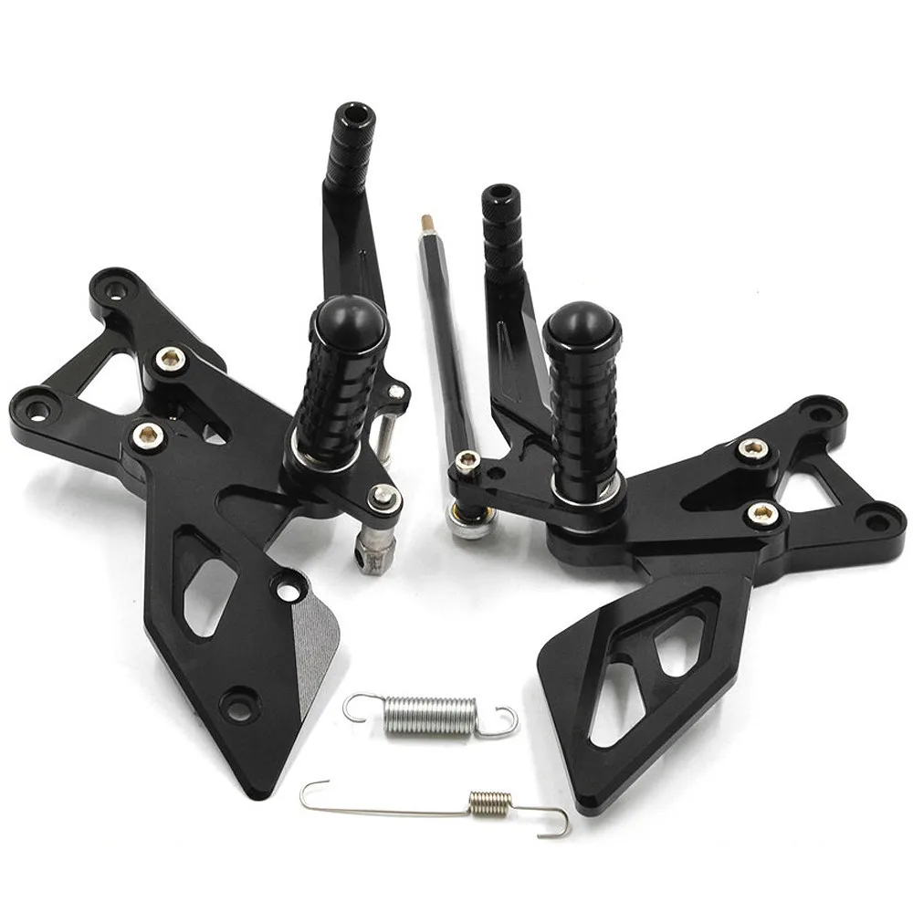 For Yamaha YZF R25 R3 CNC Adjustable Rear Set Rearsets Footrest YZF MT-03 MT03 R3 2014 2015 2016 2017 2018 2019 2020 MT-25 MT25