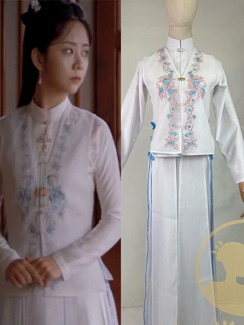 The Sword and The Brocade Actress Tan SongYun Ming Dynasty Delicate Embroidery Rich Woman Maiden Princess Drama Hanfu Costume