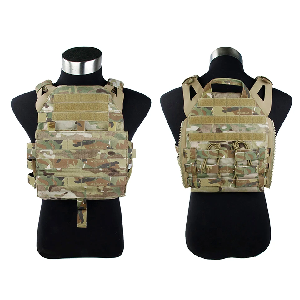 TMC Tactical Vest JPC 2.0 Jumpable Plate Carrier Vest MultiCam Standard Ver Lightweight Tactical Vests RPT015