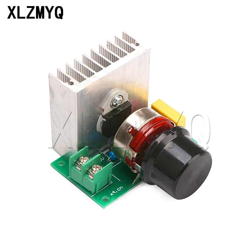 AC 220V 2000W 3800W SCR Voltage Regulator Dimming Dimmers Motor Speed Controller Thermostat Electronic Voltage Regulator Module