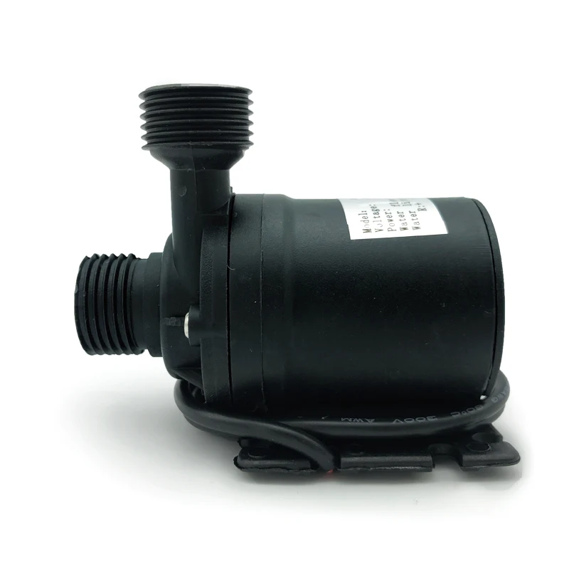 800L/h Mini DC 12V 24V 19W Water Pump 8000rpm 5.5m Lift Brushless Motor Ultra Quiet Submersible Pump for Cooling system