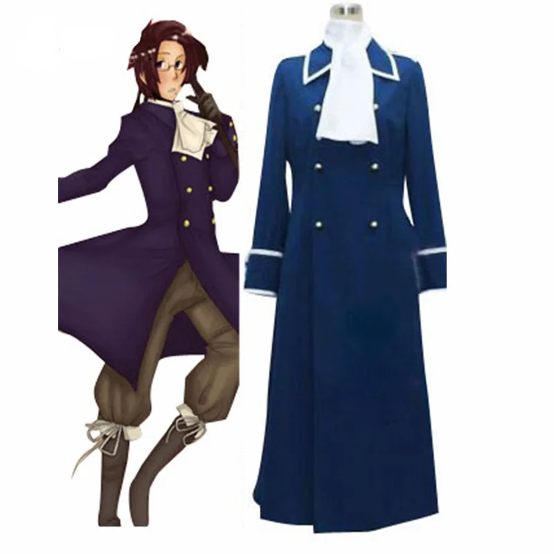 

Free Shipping Cosplay Costume APH Axis Powers Hetalia Austria Uniform Custom Made Any Size For Halloween Costume