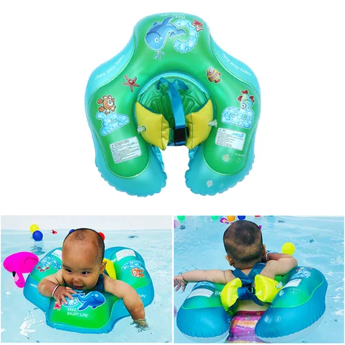 Anillo de natación para bebé, nuevo círculo de fiesta para niños, anillo de natación inflable de dibujos animados, piscina para niños, baño, salvavidas inflable