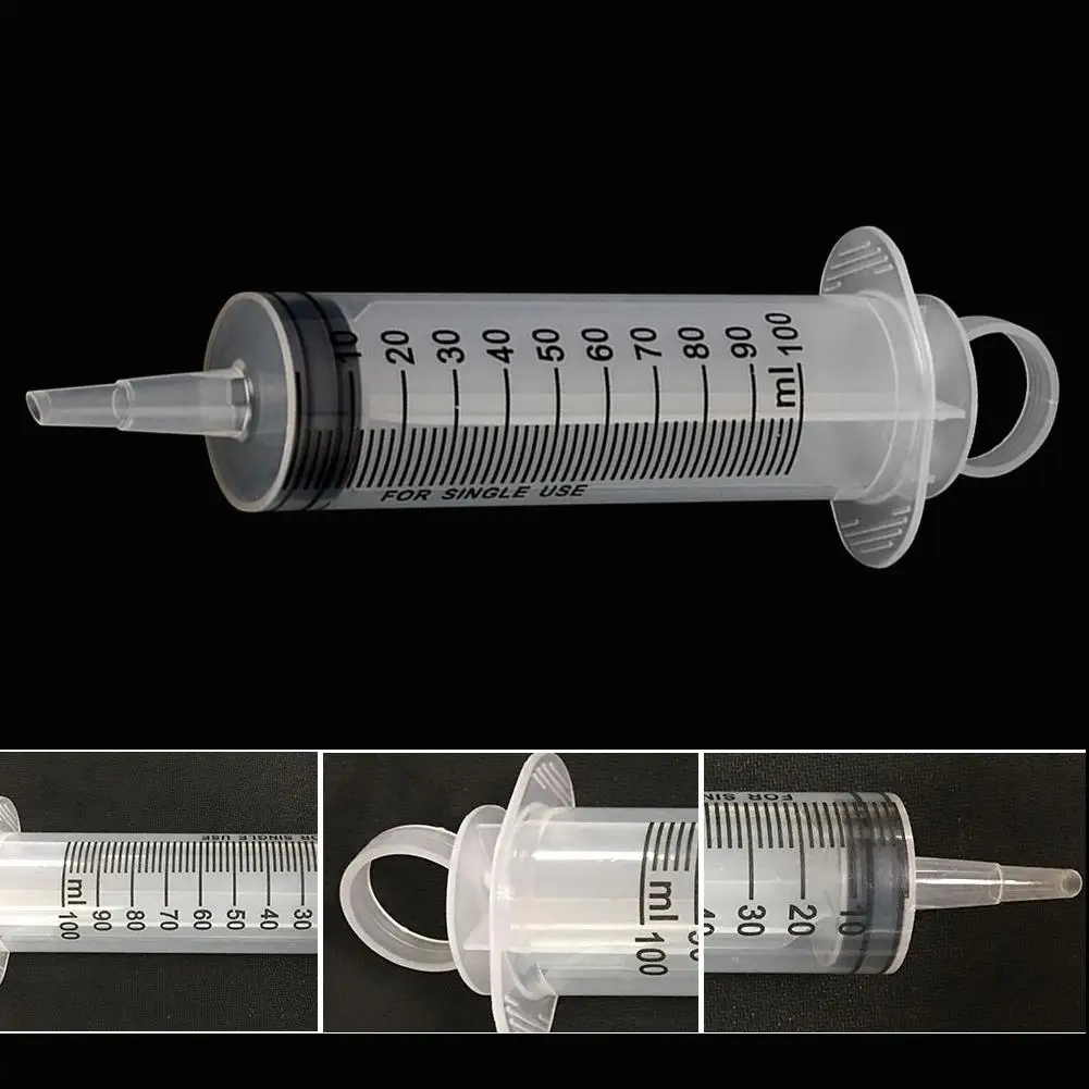 60/100/150 ML Reusable BBQ Meat Syringe Marinade Injector Poultry Chicken Flavor Syringe Health Measuring Feeding Tools